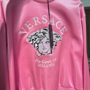 Pink Versace Sweater with tags